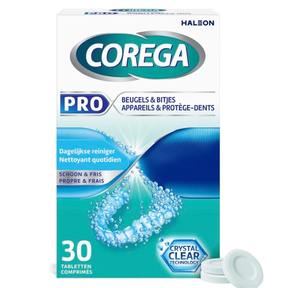 corega-pro-dagelijkse-reiniger-jrhwIPim-0.webp Clearance Corega Pro Dagelijkse Reiniger Voor Beugels & Bitjes Tabletten