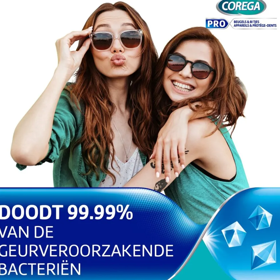 corega-pro-dagelijkse-reiniger-jrhwIPim-4.webp Clearance Corega Pro Dagelijkse Reiniger Voor Beugels & Bitjes Tabletten