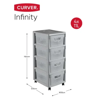 New Curver Infinity Dots Ladesysteem