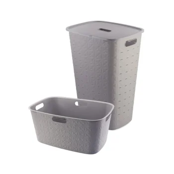 Hot Curver Softex Wasbox Met Deksel + Wasmand