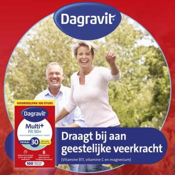 Outlet Dagravit Totaal 30 Vitaal 50+ Tabletten