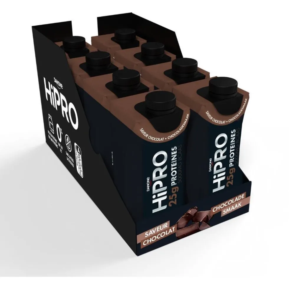 danone-hipro-chocolade-protene-EMgdyxAx-1.webp Fashion DANONE HiPRO Chocolade Proteïneshake Voordeelverpakking 8 X 330ml