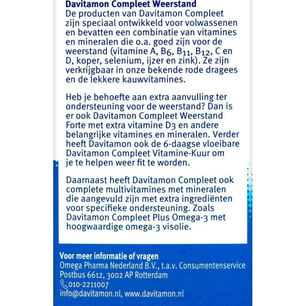 davitamon-compleet-weerstand-d-efsczvyN-3.webp Clearance Davitamon Compleet Weerstand Dragees