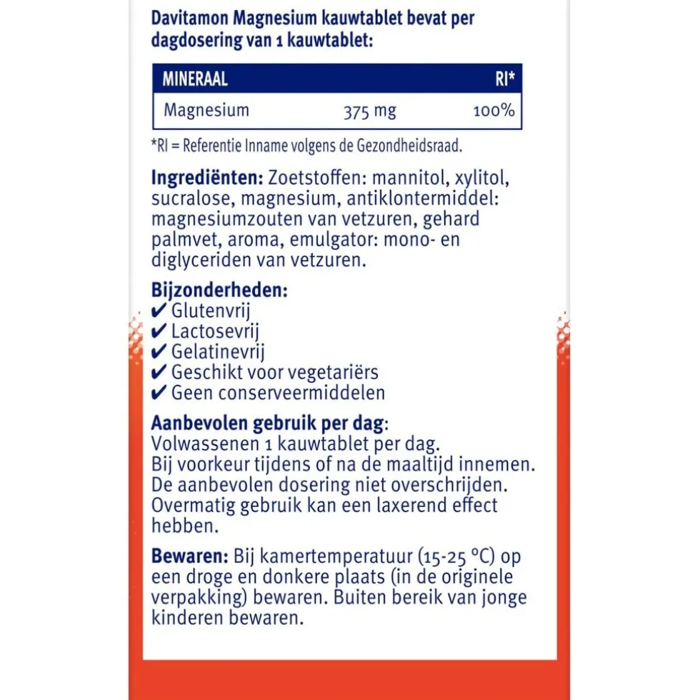davitamon-magnesium-kauwtablet-ftghJaIQ-3.webp Sale Davitamon Magnesium Kauwtabletten