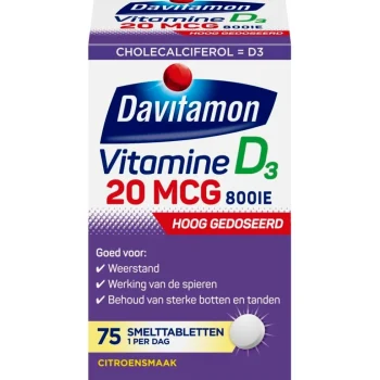Clearance Davitamon Vitamine D Volwassenen Smelttabletten