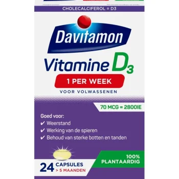 Online Davitamon Vitamine D3 1 Per Week Capsules