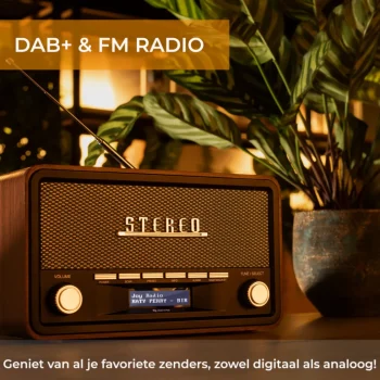 Online Denver DAB18 DAB+/FM Radio Met Bluetooth