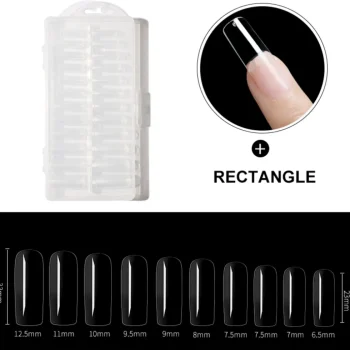 Online Dermarolling Nageltips Rectangle
