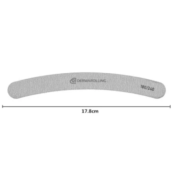 Outlet Dermarolling Professionele Nagelvijl Banana Grit 180/240