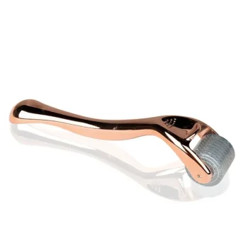 Hot Dermarolling Titanium Mesotherapie Dermaroller 192 Naalden Rose Goud 1.5mm