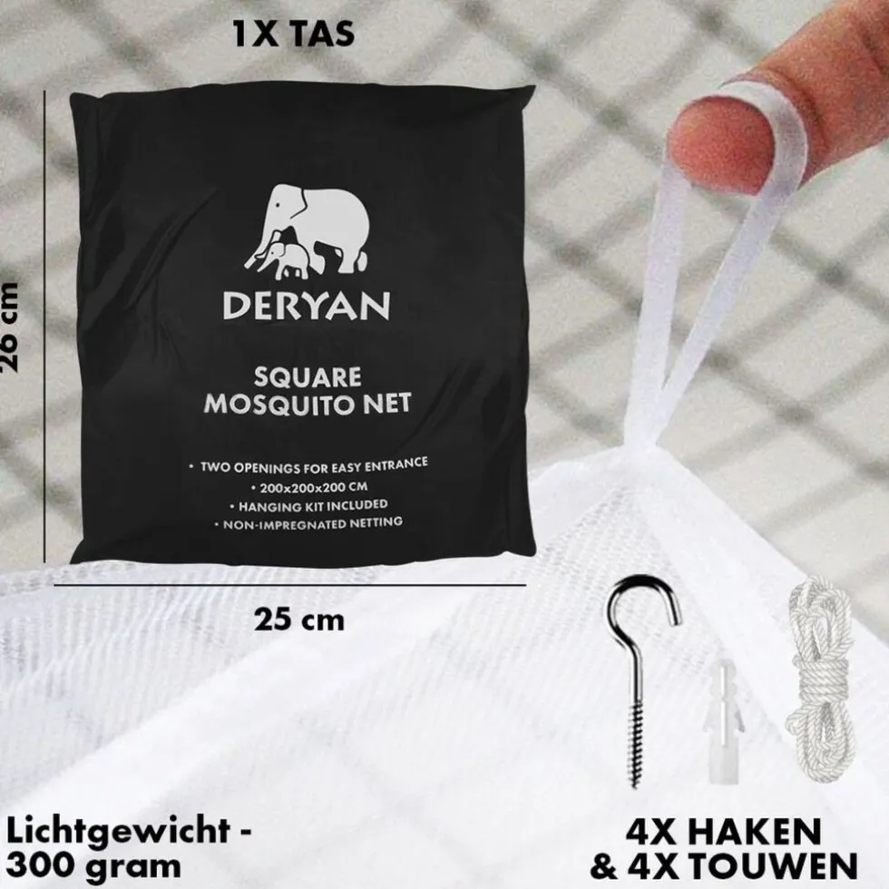 deryan-klamboe-2-persoons-vier-sQQldrOk-4.webp New Deryan Klamboe 2-persoons Vierkant Met Set En Reistas