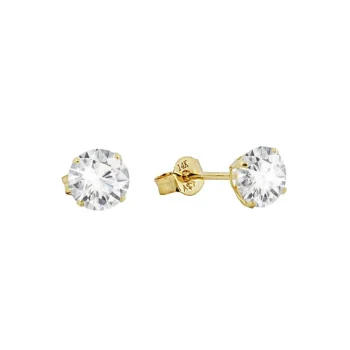 Outlet Di Lusso 14K Gouden Oorstekers – 0.90 Ct Lab Grown Diamant