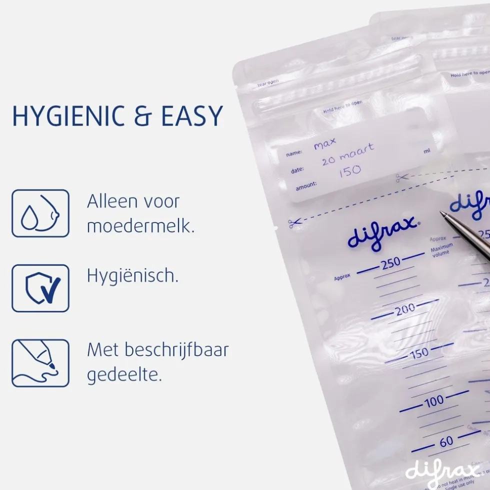 difrax-moedermelk-bewaarzakjes-UZPgGwLx-1.webp Discount Difrax Moedermelk Bewaarzakjes - 40 Stuks