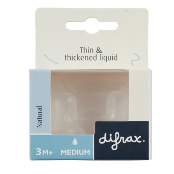 Best Difrax Natural 3+M Medium Flessenspenen