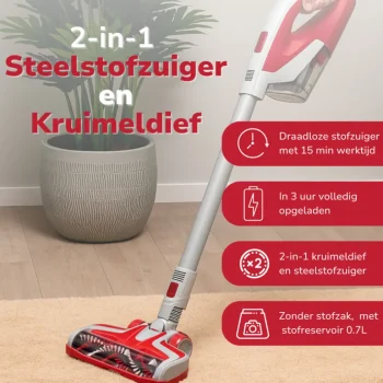 Online Dirt Devil Steelstofzuiger DD9003