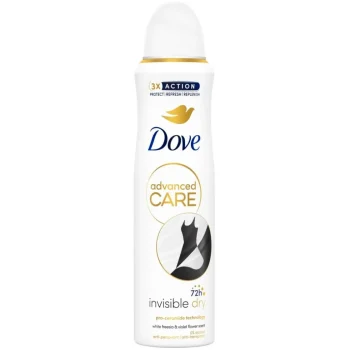 New Dove Advanced Care Invisible Dry Antitranspirant Deodorant Spray