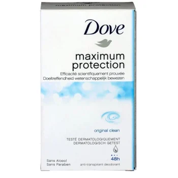 Online Dove Maximum Protection Original Clean Antitranspirant Stick