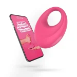 Clearance EasyConnect Vibrerende Cockring Leo Bediening Met App