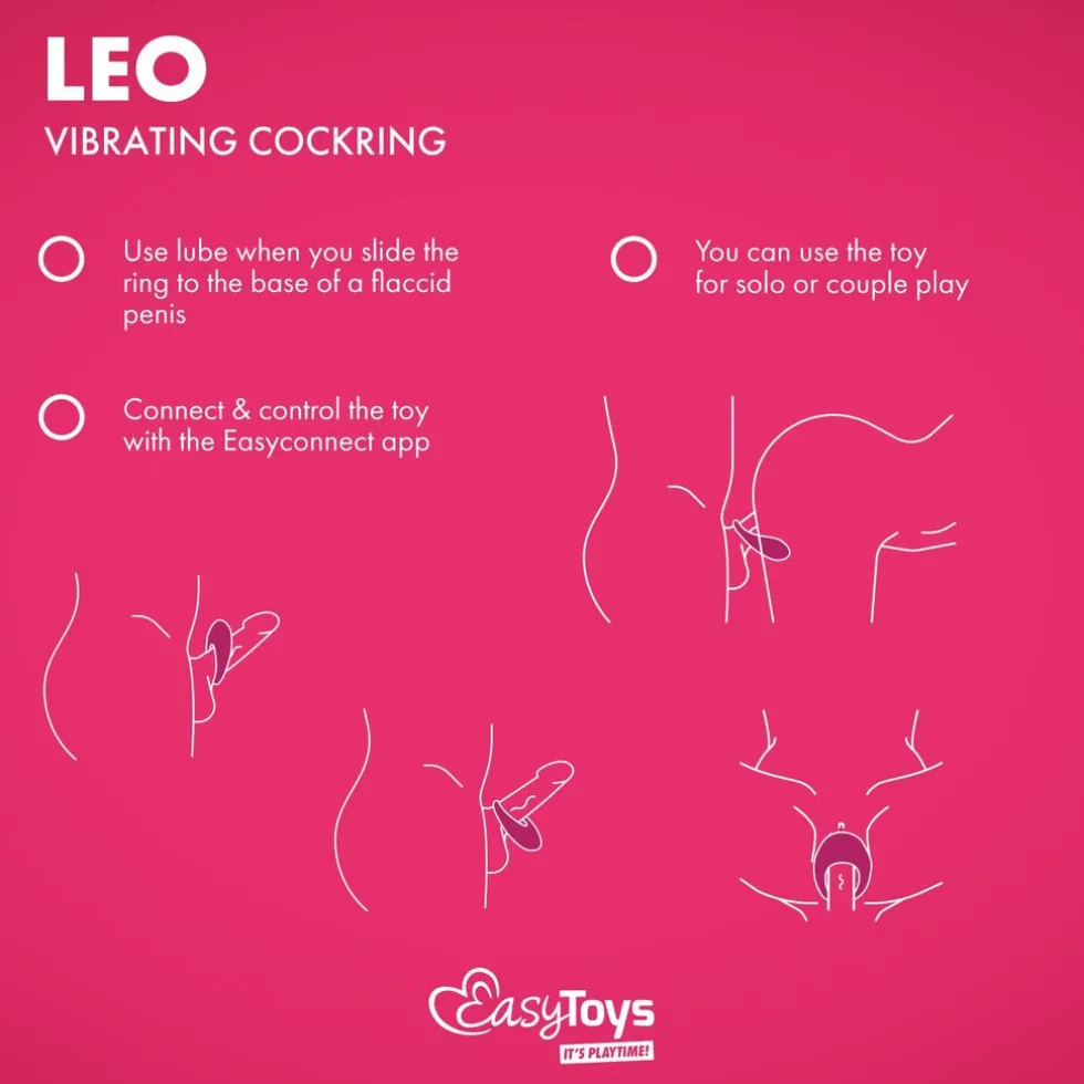 easyconnect-vibrerende-cockrin-WeLZyICE-2.webp Clearance EasyConnect Vibrerende Cockring Leo Bediening Met App
