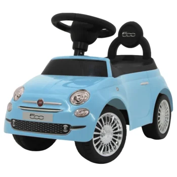 Clearance Eco Toys Fiat 500 Blauw Loopauto