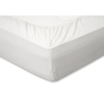 Online Elegance Hoeslaken Katoen Perkal 35cm Hoekhoogte - Wit 160x200cm