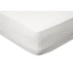 Clearance Elegance Hoeslaken Katoen Perkal 35cm Hoekhoogte - Wit 90x200cm