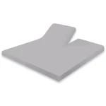 Sale Elegance Splittopper Hoeslaken Jersey Katoen Stretch - Licht Grijs 160x200cm