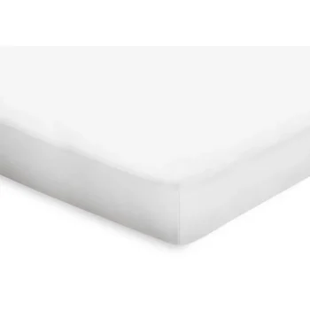Outlet Elegance Topper Hoeslaken Katoen Perkal - Wit 90x210/220cm