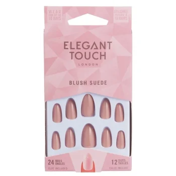 Outlet Overig Elegant Touch Blush Suede Kunstnagels