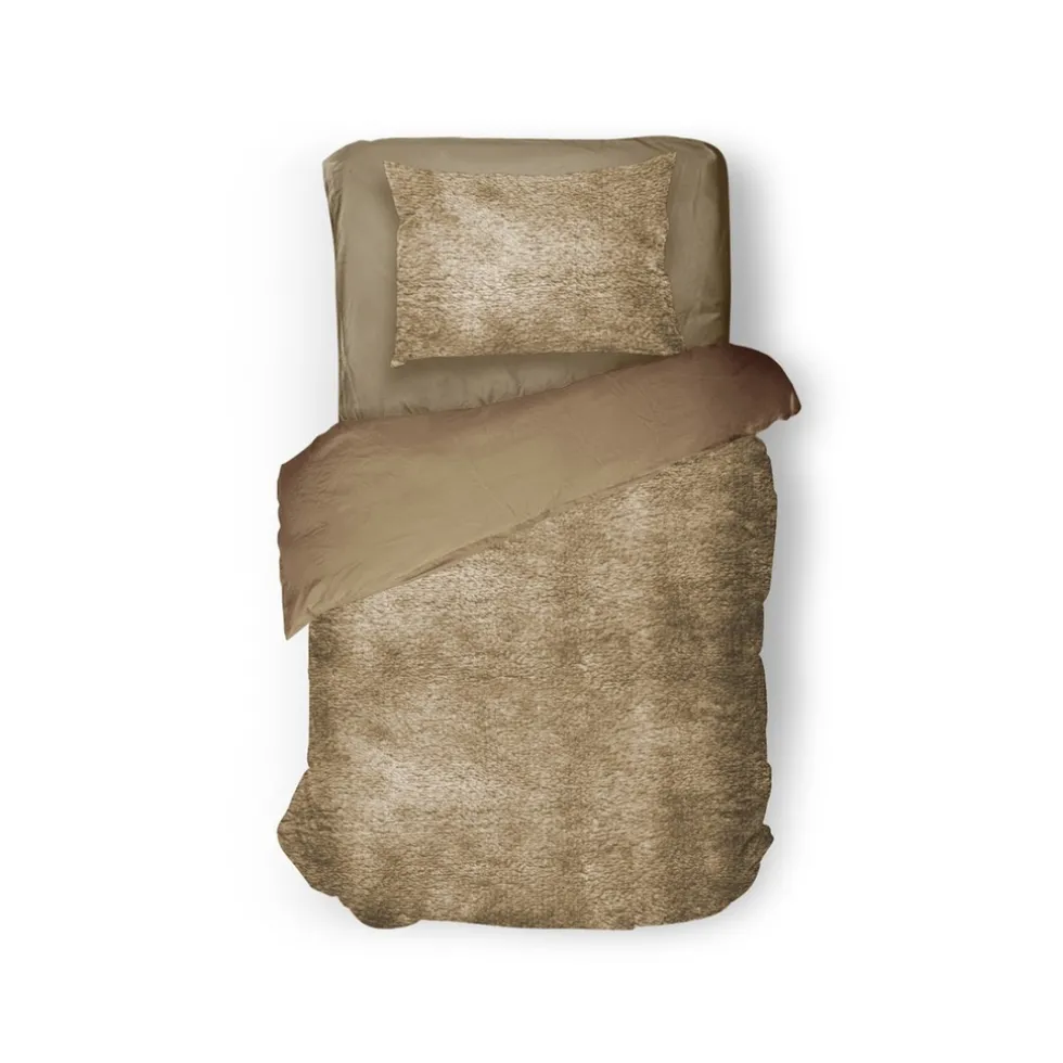 eleganzzz-dekbedovertrek-flane-RtggDikB-0.webp Sale Eleganzzz Dekbedovertrek Flanel Fleece - Gold 140x200/220cm