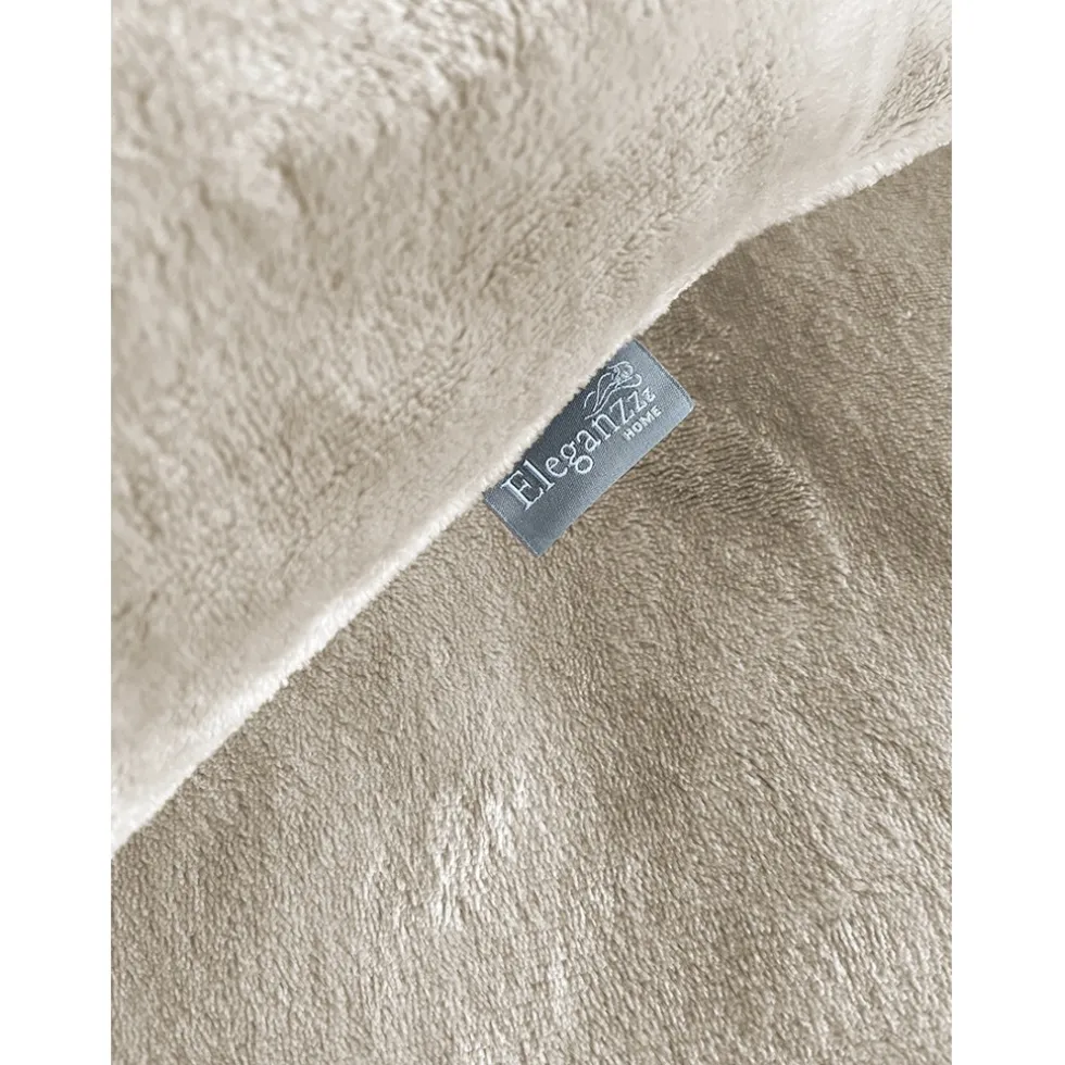 eleganzzz-dekbedovertrek-flane-kXFBWoUG-2.webp Best Eleganzzz Dekbedovertrek Flanel Fleece - Beige 240x200/220cm