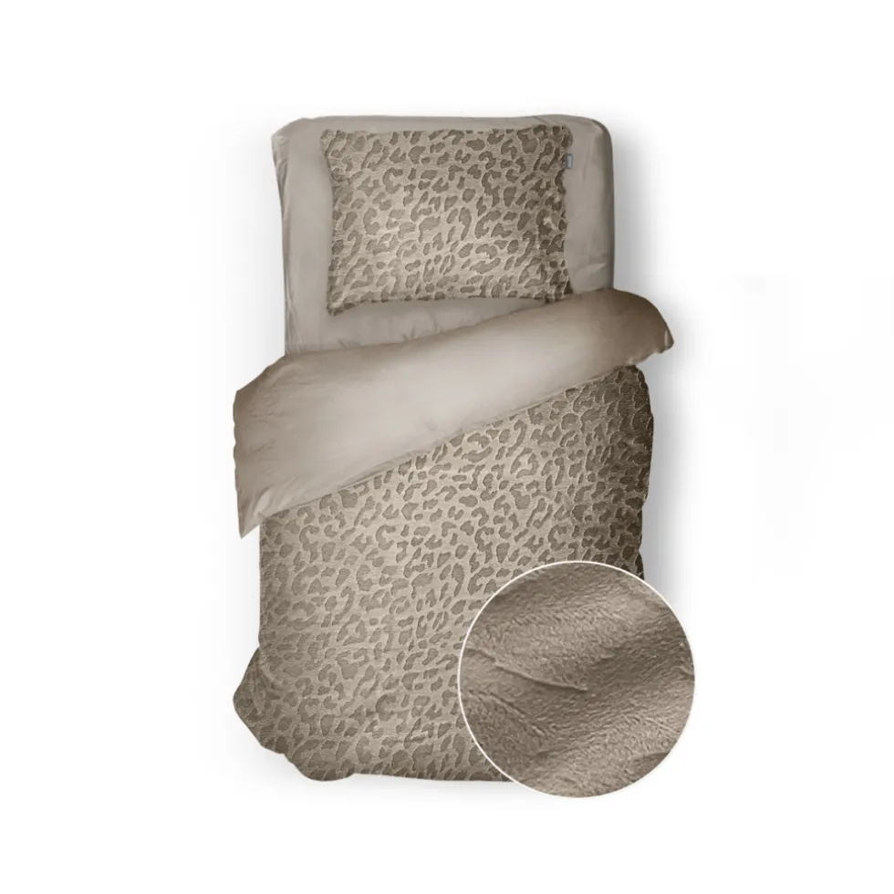 eleganzzz-dekbedovertrek-micro-oJXghYYY-0.webp Best Eleganzzz Dekbedovertrek Micro Mink Leopard - Royal Sand 140x200/220cm