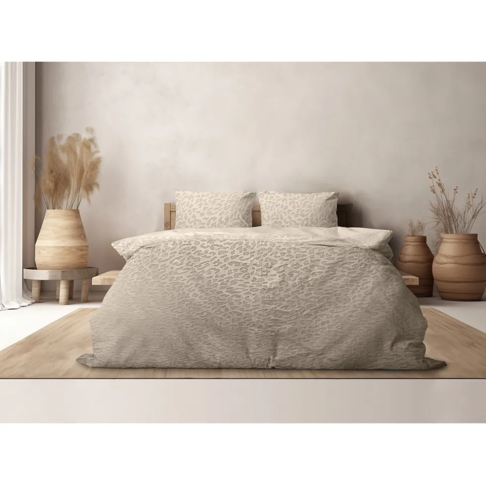 eleganzzz-dekbedovertrek-micro-oJXghYYY-1.webp Best Eleganzzz Dekbedovertrek Micro Mink Leopard - Royal Sand 140x200/220cm
