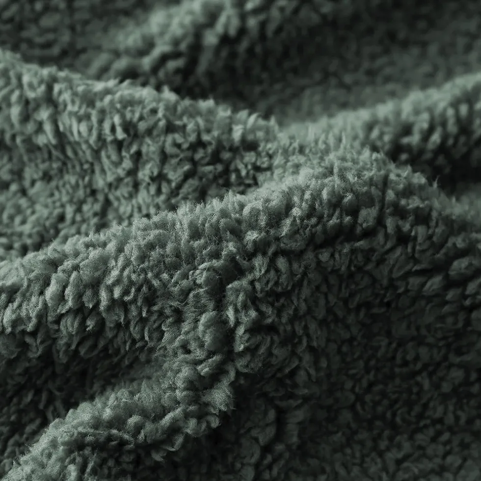 eleganzzz-dekbedovertrek-teddy-UBCSshdc-2.webp Hot Eleganzzz Dekbedovertrek Teddy Pluche - Bottle Green 140x200/220cm