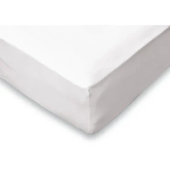 Sale Eleganzzz Hoeslaken Flanel 35cm Hoekhoogte - Wit 80x200cm