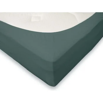 Hot Eleganzzz Hoeslaken Flanel 35cm Hoekhoogte - Groen 180x210/220cm