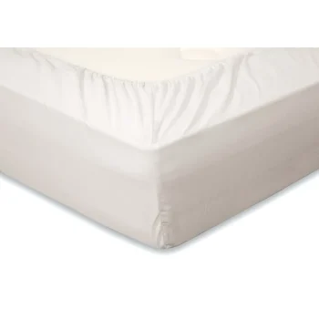 Online Eleganzzz Hoeslaken Jersey Katoen Stretch 35cm Hoge Hoek - Ivoor 90x210/220 - 100x200