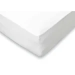 Sale Eleganzzz Hoeslaken Jersey Katoen Stretch 35cm Hoge Hoek - Wit 80/90x190/200cm