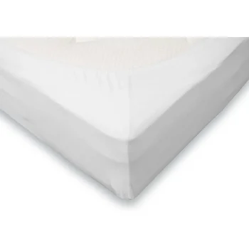 Sale Eleganzzz Hoeslaken Jersey Katoen Stretch 35cm Hoge Hoek - Wit 90x210/220 - 100x200