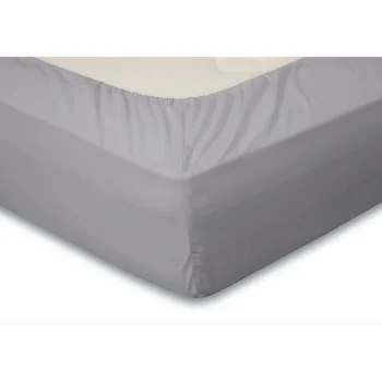 New Eleganzzz Hoeslaken Jersey Katoen Stretch 35cm Hoge Hoek - Licht Grijs 160x210/220cm - 180x200cm