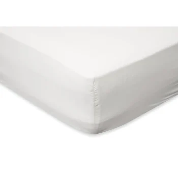 Outlet Eleganzzz Hoeslaken Katoen Perkal 35cm Hoekhoogte - Wit 140x200cm