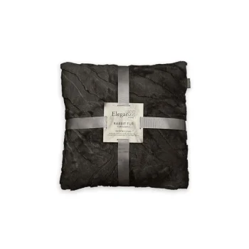 Hot Eleganzzz Jacquard Rabbit Fur Sierkussens Hoofdkussen