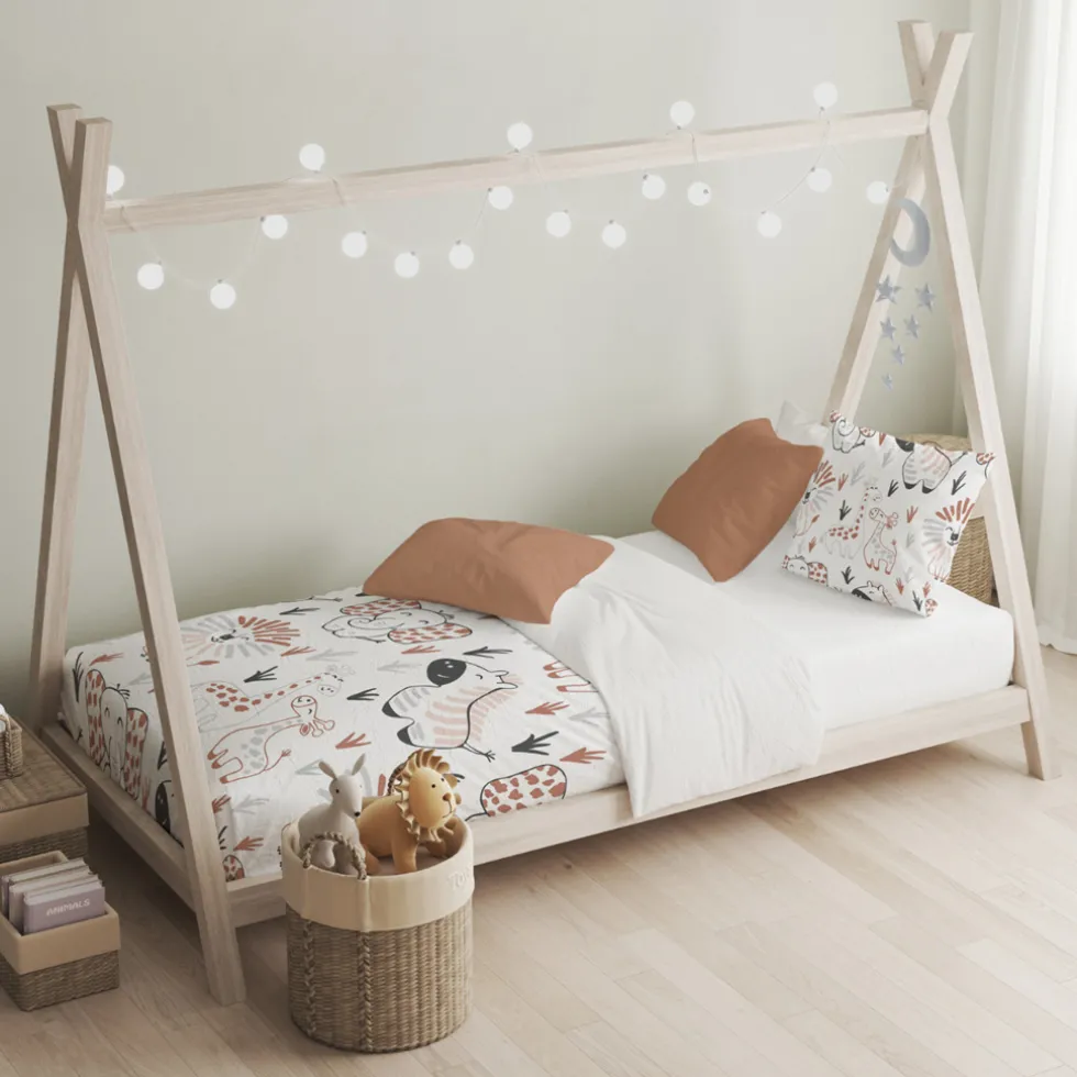 eleganzzz-kinder-dekbedovertre-mMHcWHki-1.webp Best Eleganzzz Kinder Dekbedovertrek Micropercal Animal Crackers - White 140x220/240cm