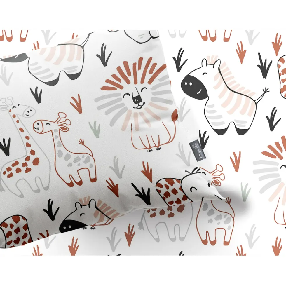 eleganzzz-kinder-dekbedovertre-mMHcWHki-2.webp Best Eleganzzz Kinder Dekbedovertrek Micropercal Animal Crackers - White 140x220/240cm