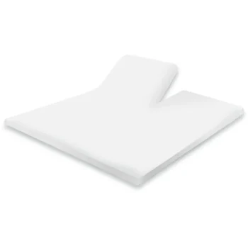 Online Eleganzzz Splittopper Hoeslaken Perkal Katoen - Wit 180x200cm