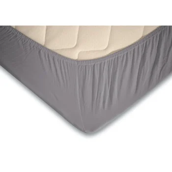 Hot Eleganzzz Topper Hoeslaken Jersey Katoen Stretch - Licht Grijs 120/130/140x200cm