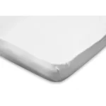 Online Eleganzzz Topper Hoeslaken Jersey Katoen Stretch - Wit 160x210/220cm - 180x200cm
