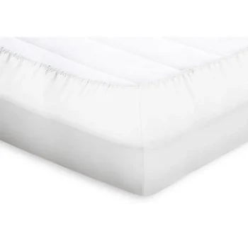 Hot Eleganzzz Topper Hoeslaken Katoen Perkal - Wit 140x200cm