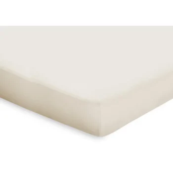 Best Eleganzzz Topper Hoeslaken Katoen Perkal - Ivoor 180x210/220cm