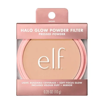 New ELF E.l.f. Halo Glow Powder Filter Light Neutral Pressed Powder